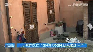 Treviglio 15enne uccide la madre con una coltellata  Estate in Diretta 16082021 [upl. by Atsev]