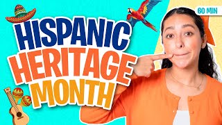 Aprende Peque con Isa  Cultura Latina Para Peques  Hispanic Heritage Month Toddler Learning [upl. by Neetsirhc]