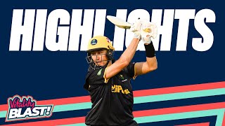 Neser Takes 313 In Low Scorer  Glamorgan v Essex  Highlights  Vitality Blast 2022 [upl. by Missi342]