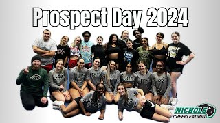 Nichols College Cheer Prospect Day 2024 [upl. by Itagaki]