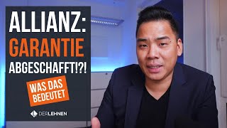 Allianz schafft Garantie ab  Was bedeutet das für DICH [upl. by Adehsar]