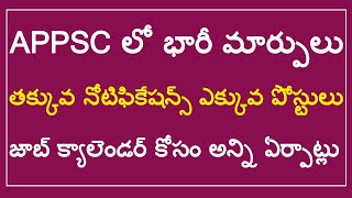 APPSC ఉద్యోగాల భర్తీలో భారీ మార్పులు  APPSC latest news today  APPSC latest update  Tech Guruvu [upl. by Auqenahs624]