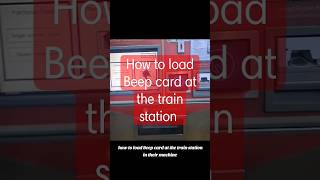 How to load Beep card Paano mag load ng Beep card viralvideo youtubeshorts tutorial [upl. by Anitrebla]