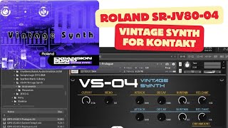 VS04 VINTAGE SYNTH 255 presets  SOUND LIBRARY [upl. by Luehrmann]