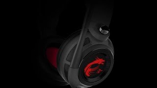 MSI DS502 REVIEW Gaming Headset [upl. by Pliam558]