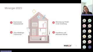 Minergie WISSEN aktuell Minergie 2023 Veranstaltungsaufzeichnung [upl. by Hteb948]