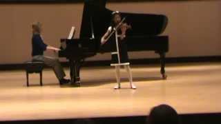 Hannah White  Bruch Violin Concerto No 1 Mov 1 Music Institute of Chicago Academy [upl. by Akemrehs]