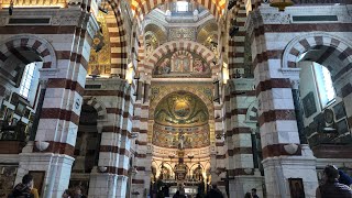 NOTRE DAME DE LA GARDE MARSEILLE FRANCE [upl. by Gotthelf]