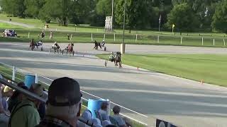 Nappanee Raceway 72624 2yo Series leg 2 Kruzn Beyond wins in 1173 [upl. by Sebbie]