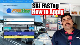 How to Apply SBI FASTag OnlineOffline SBI FASTag Kaise Apply Kare [upl. by Savina]