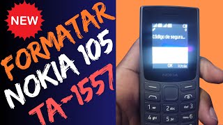 ✅️HARD RESET NOKIA 105 TA1557 BY NCKBOX 100 WORK✅️ [upl. by Aneer]