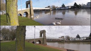 River Trent Flooding Update 2024 [upl. by Eadnus]