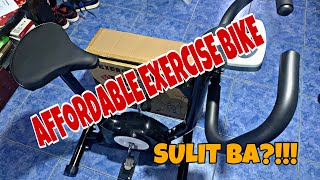 UNBOXING STATIONARY BIKE [upl. by Brena514]