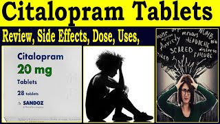 Citalopram 20 mg 10 mg in Urdu  Citalopram tablet uses in Hindi  Review citalopram 20 mg Dose [upl. by Windham851]