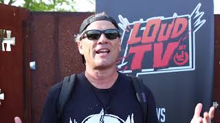 Interview with Whitfield Crane from from UGLY KID JOE at Hellfest 2022 for Rad Wings Of Destiny [upl. by Wilfrid6]