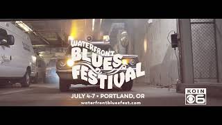 Waterfront Blues Festival 2024  KOIN6 BLUES BROTHERS 05 CAR LIGHTS [upl. by Llatsyrc646]