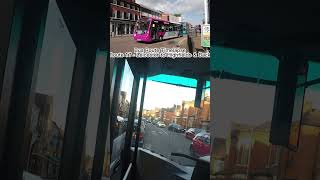 Bus Route Timelapse  Route 17  Leicester to Highfields and Back wrightbus bus travel gopro [upl. by Don]