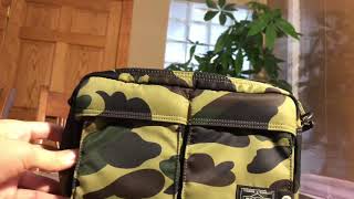 BAPE PORTER BAG [upl. by Pryor]