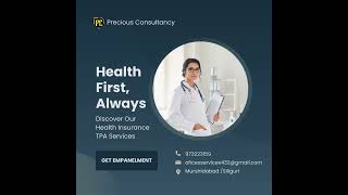 Health Insurance TPA tpa healthinsurance irdai insurance mediclaim hospitalizations insurance [upl. by Haas]