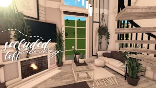 BLOXBURG secluded luxury loft 58k l tour  speedbuild ♡ [upl. by Schrader]