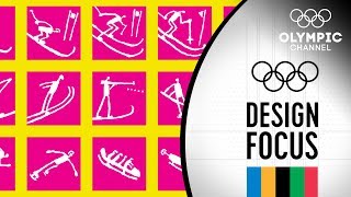 Olympic Games Pictograms  Design Focus [upl. by Balbur93]