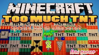 Minecraft too much Tnt part 2 minecraft ytvideo video viralvideo aabhigamer abhi gamer [upl. by Sulienroc292]