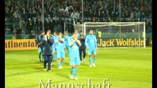 danke an alle quotHimmelblauenquot des Chemnitzer FC und Kampfansage an alle quotunblauenquot [upl. by Eecram447]