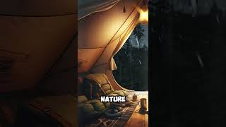 Tent Rain Sounds for Sleeping camping rainsounds relaxingrain ASMR [upl. by Rednasela766]