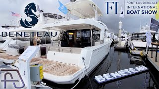 BENETEAU  Antares 9 amp 11 Flyer 10 and Gran Turismo 36 amp 50 at FLIBS 2020 [upl. by Sasnett]