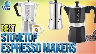 10 Best Stovetop Espresso Makers 2018 [upl. by Leinaj]