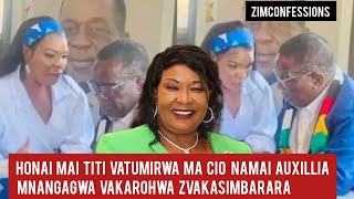 Honai Mai Titi Vatumirwa Ma CIO Namai Auxillia Mnangagwa Vakarohwa Zvakasimbarara [upl. by Nairbo379]