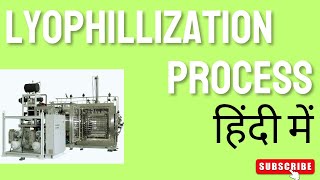 हिंदी में What is Lyophillization steps in LyophillizationKey component of Lyophilizer [upl. by Harraf]