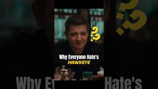 WHY Everyone hates Hawkeye  hawkeye marvel [upl. by Nitsoj]