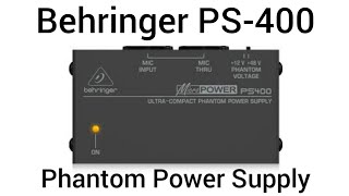 behringer ps400 behringer ps 400  Behringer [upl. by Pansy723]