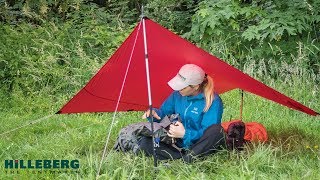 Hilleberg Tarp 5 Pitching Instructions [upl. by Jelks808]