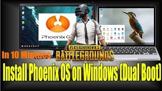 How to install Phoenix OS  How To Install Phoenix OS On quotUSBquot OR quotHard Drivequot [upl. by Avot]