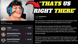 Stableronaldo Reacts To Faze Banks quotHEARTFULL TWEETquot [upl. by Floridia]