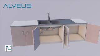 Alveus SITON sink installation  by Olif [upl. by Ninahs]