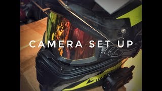 SENA sticky mount on Touratech Aventuro Helmet [upl. by Guenzi]