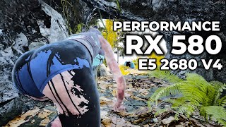 The Parasites Demo Rx 580 E5 2680 V4 Benchmark Performance Weak GPU Low End Survival Game [upl. by Ainadi227]