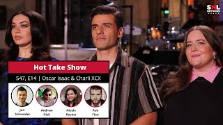 Oscar Isaac  Charli XCX Hot Take Show  S47 E14  The SNL Saturday Night Live Network [upl. by Champ]