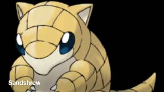 Pokemon voice test Sandshrew to Sandslash [upl. by Grand846]