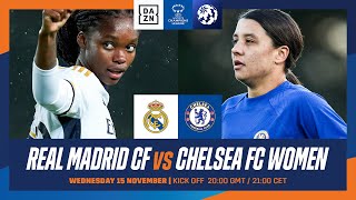 Real Madrid vs Chelsea  UEFA Women’s Champions League 202324 Matchday 1 Full Match [upl. by Dodd]