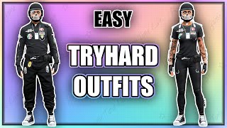 GTA5 I NEW 2 EASY Male And Female Tryhard Outfits [upl. by Jahn310]