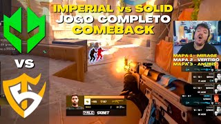 IMPERIAL vs SOLID Jogo Completo RES Regional Series 1 LATAM [upl. by Kammerer172]