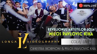 Orkestra Skorpioni amp Milos Pavlovic KIKA ✅ Revelionul Artistilor 2024 🎉 domeniilestreiului1729 [upl. by Borlase]