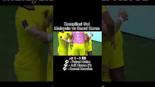 Kompilasi Gol Malaysia vs Seoul Koreafootball malaysia hm fam trending wow fypシ゚viral fyp [upl. by Bultman306]