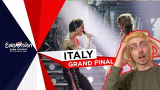 Måneskin  Zitti E Buoni  Italy 🇮🇹  Grand Final  Eurovision 2021 Reaction [upl. by Ardnuaed]