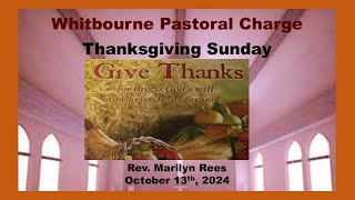 Whitbourne Pastoral Charge worship for Oct 13 [upl. by Bax]