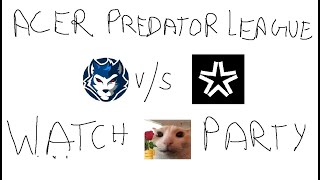 RGE vs AST Acer Predator League WATCH PARTY  OG deecee [upl. by Snebur]